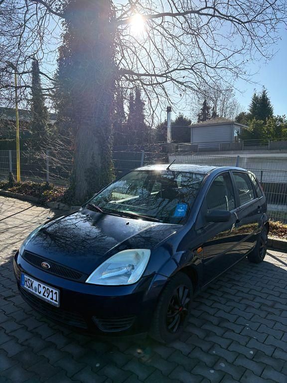 Gebraucht Ford Fiesta 69 PS (50 kW) 2005 Blau Kleinwagen