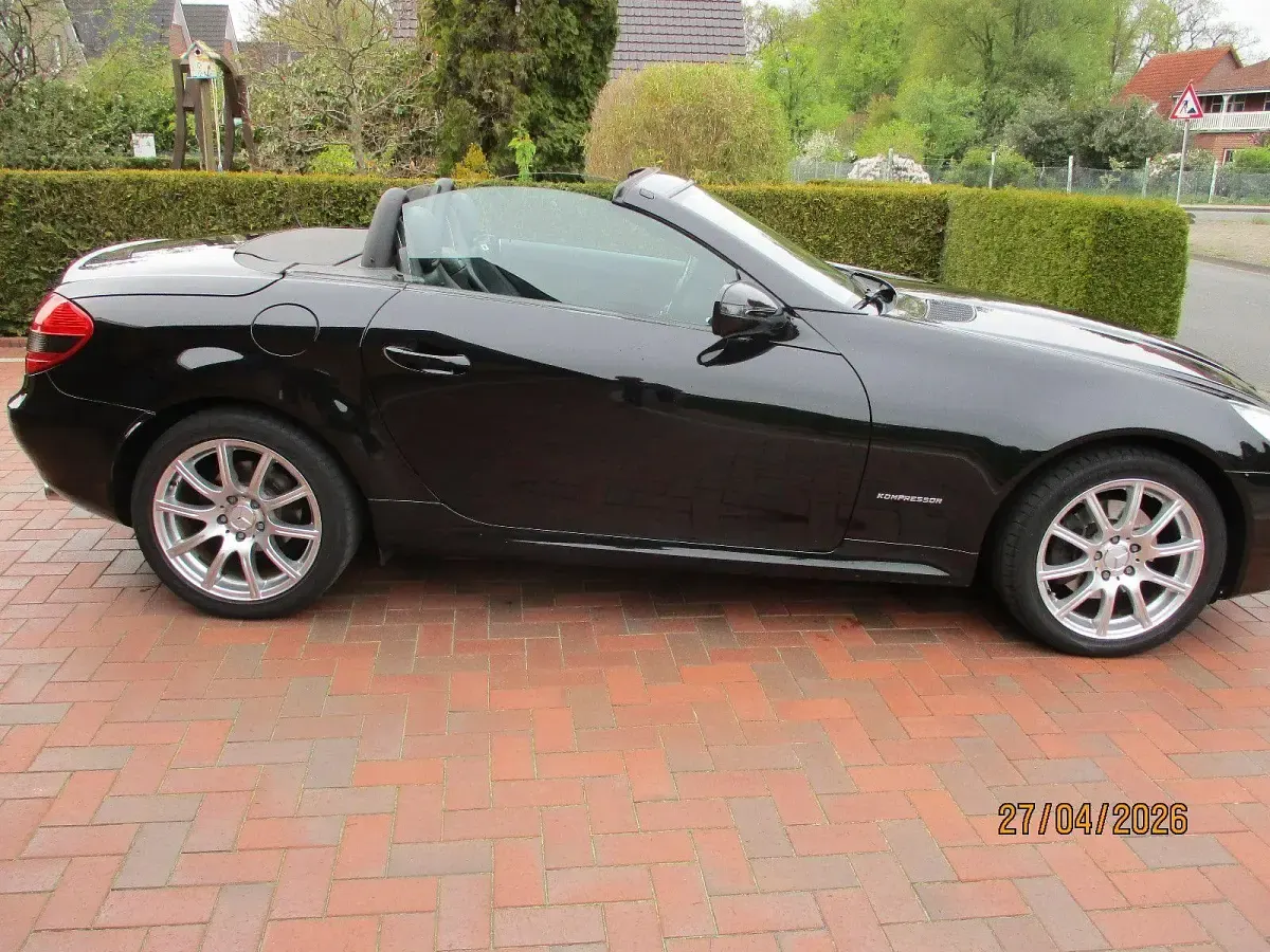 Gebraucht Mercedes SLK200 184 PS (135 kW) 2008 Schwarz Cabrio