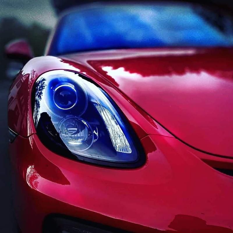 Gebraucht Porsche Boxster 375 PS (275 kW) 2016 Rot Cabrio