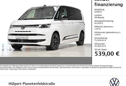 Neu VW Multivan 150 PS (110 kW) 2026 Weiß Van