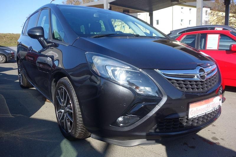 Gebraucht Opel Zafira Tourer Edition 140 PS (102 kW) 2015 Schwarz Van / Kleinbus