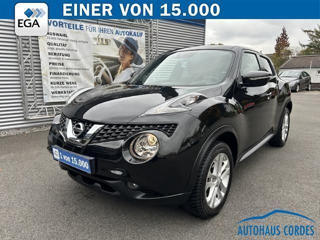 Black (m) Gebraucht 2015 Nissan Juke Acenta SUV | 11.789 € (Fairer Preis) - Bild 1/4