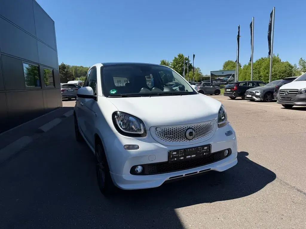 Usata Smart ForFour Brabus 109 CV (80 kW) 2018 Bianco Utilitaria