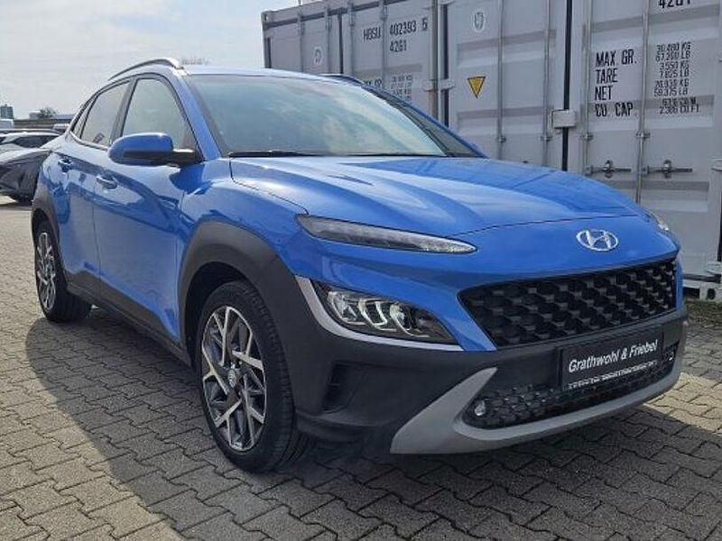 Gebraucht Hyundai Kona Edition 30+ 141 PS (103 kW) 2021 Blau SUV