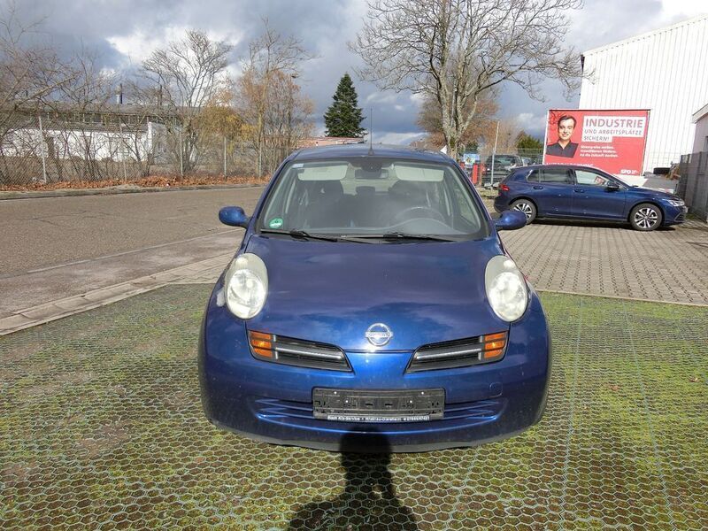 Blau Gebraucht 2004 Nissan Micra City Kleinwagen | 799 € (Superpreis) - Bild 1/4