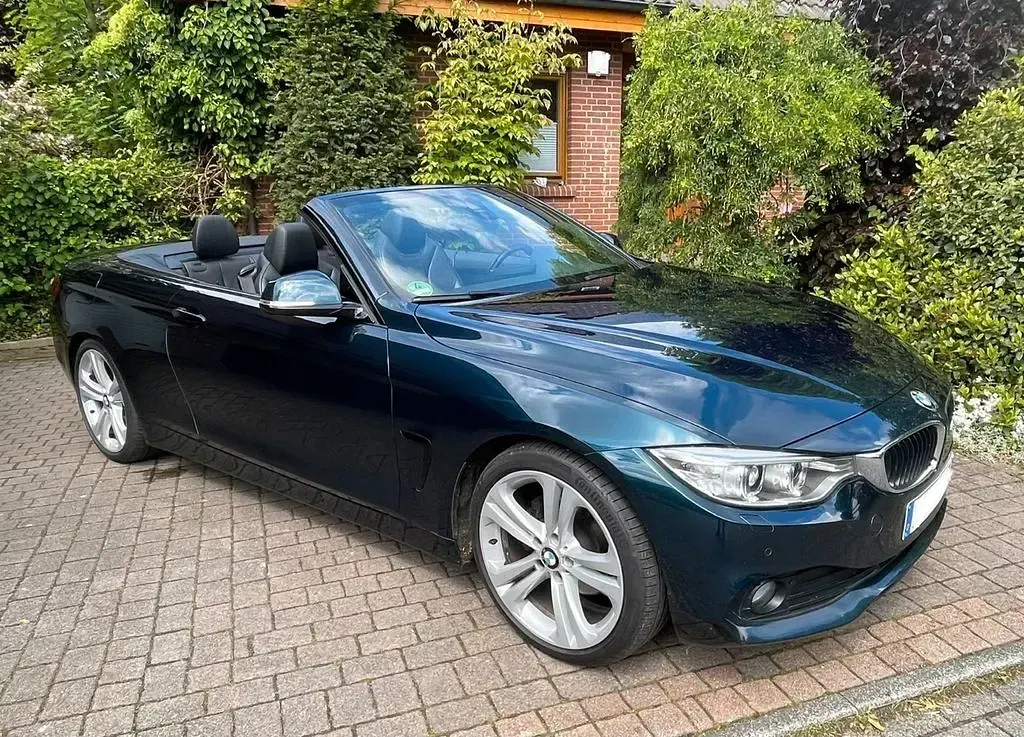 Gebraucht BMW 420 Shadowline 184 PS (135 kW) 2014 Blau Cabrio