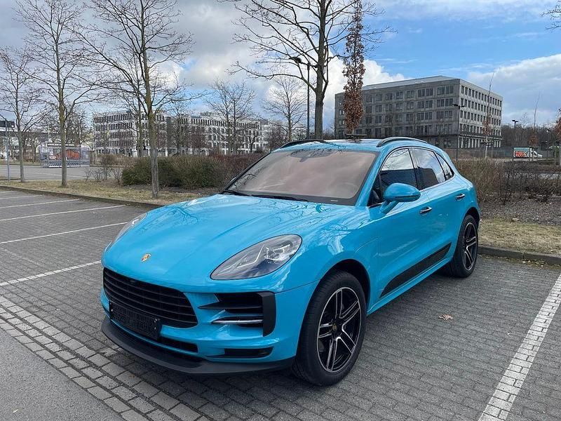 Blau Gebraucht 2019 Porsche Macan S Chrono SUV | 53.000 € (Fairer Preis) - Bild 1/4