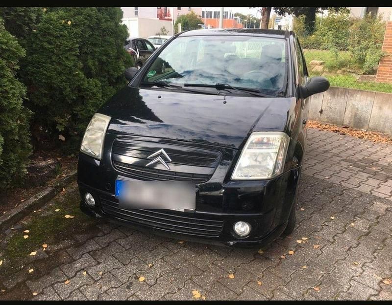 Schwarz Gebraucht 2006 Citroën C2 VTR Sport Kleinwagen | 1.500 € (Guter Preis) - Bild 1/4