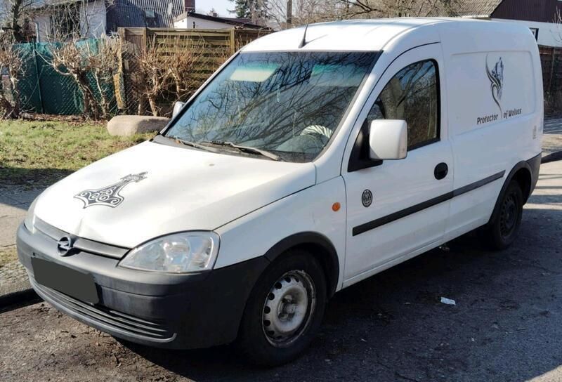 Weiß Gebraucht 2003 Opel Combo Van / Kleinbus | 900 € (Superpreis) - Bild 1/4