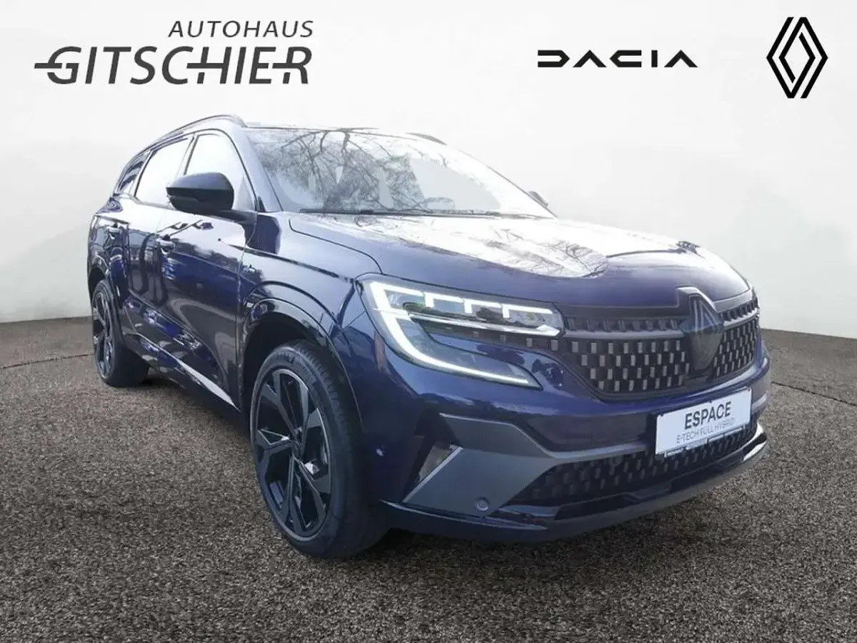 Neu Renault Espace Esprit Alpine 200 PS (147 kW) 2025 Nachtblau metallic (blau) SUV