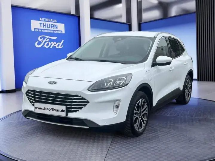 Frostwei Gebraucht 2021 Ford Kuga Titanium X SUV | 25.480 € (Fairer Preis) - Bild 1/4