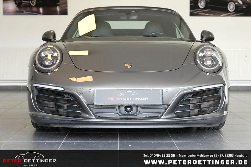 Grau Gebraucht 2017 Porsche 911 Carrera Cabriolet Cabrio | 104.000 € (Etwas zu teuer) - Bild 1/4