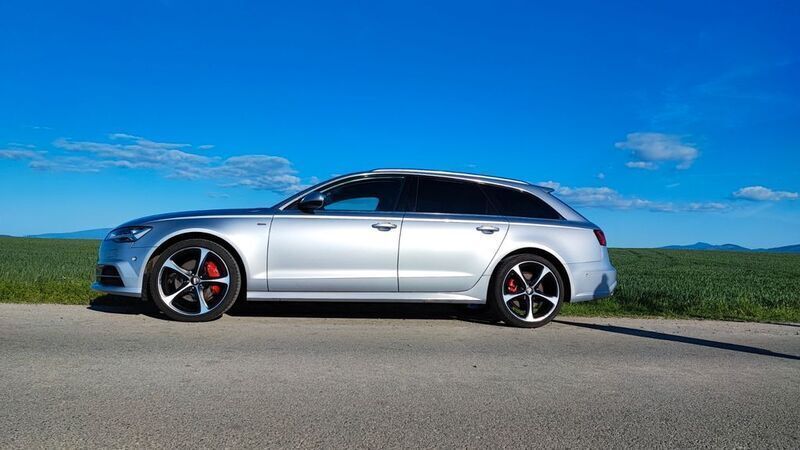 Silber Gebraucht 2015 Audi A6 S-Line Kombi | 18.100 € (Guter Preis) - Bild 1/4