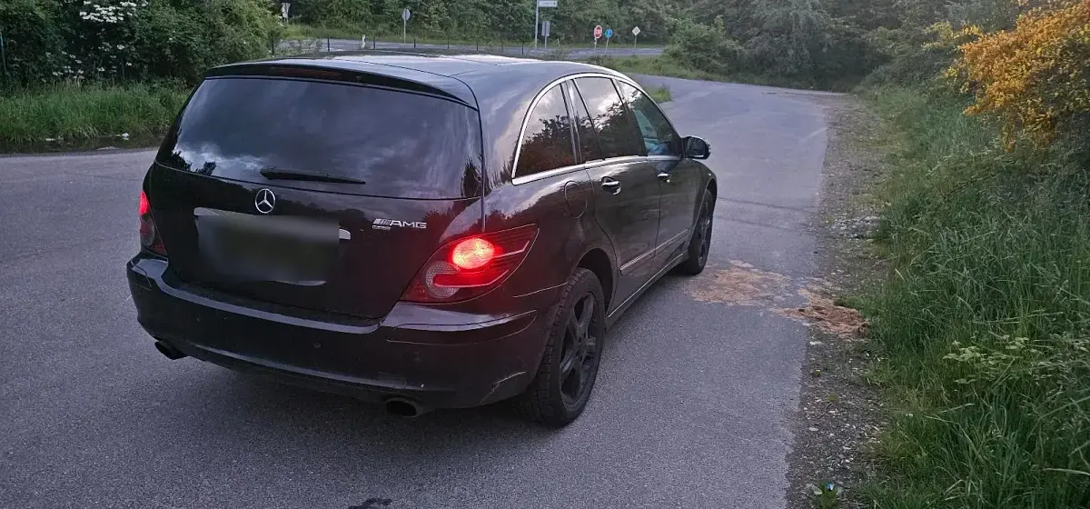 Gebraucht Mercedes R320 AMG 224 PS (164 kW) 2006 Schwarz Van / Kleinbus