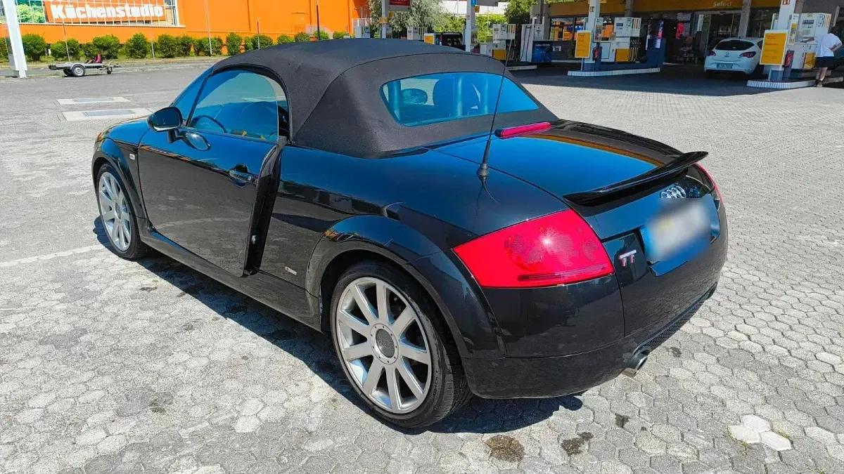 Gebraucht Audi TT Roadster S-Line 179 PS (131 kW) 2003 Schwarz Cabrio