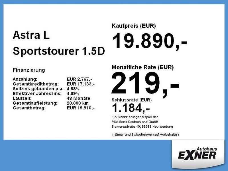 Gebraucht Opel Astra Business Elegance 131 PS (96 kW) 2023 Weiß Kombi