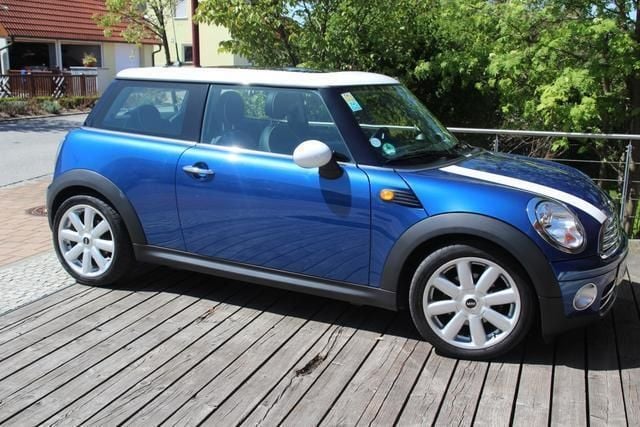 Gebraucht Mini Cooper D 150 PS (110 kW) 2008 Blau metallic Kleinwagen