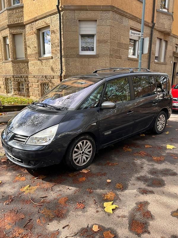 Gebraucht Renault Espace 150 PS (110 kW) 2008 Schwarz Van / Kleinbus