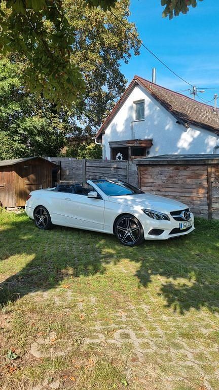 Weiß Gebraucht 2014 Mercedes E250 Cabrio | 20.000 € (Fairer Preis) - Bild 1/4