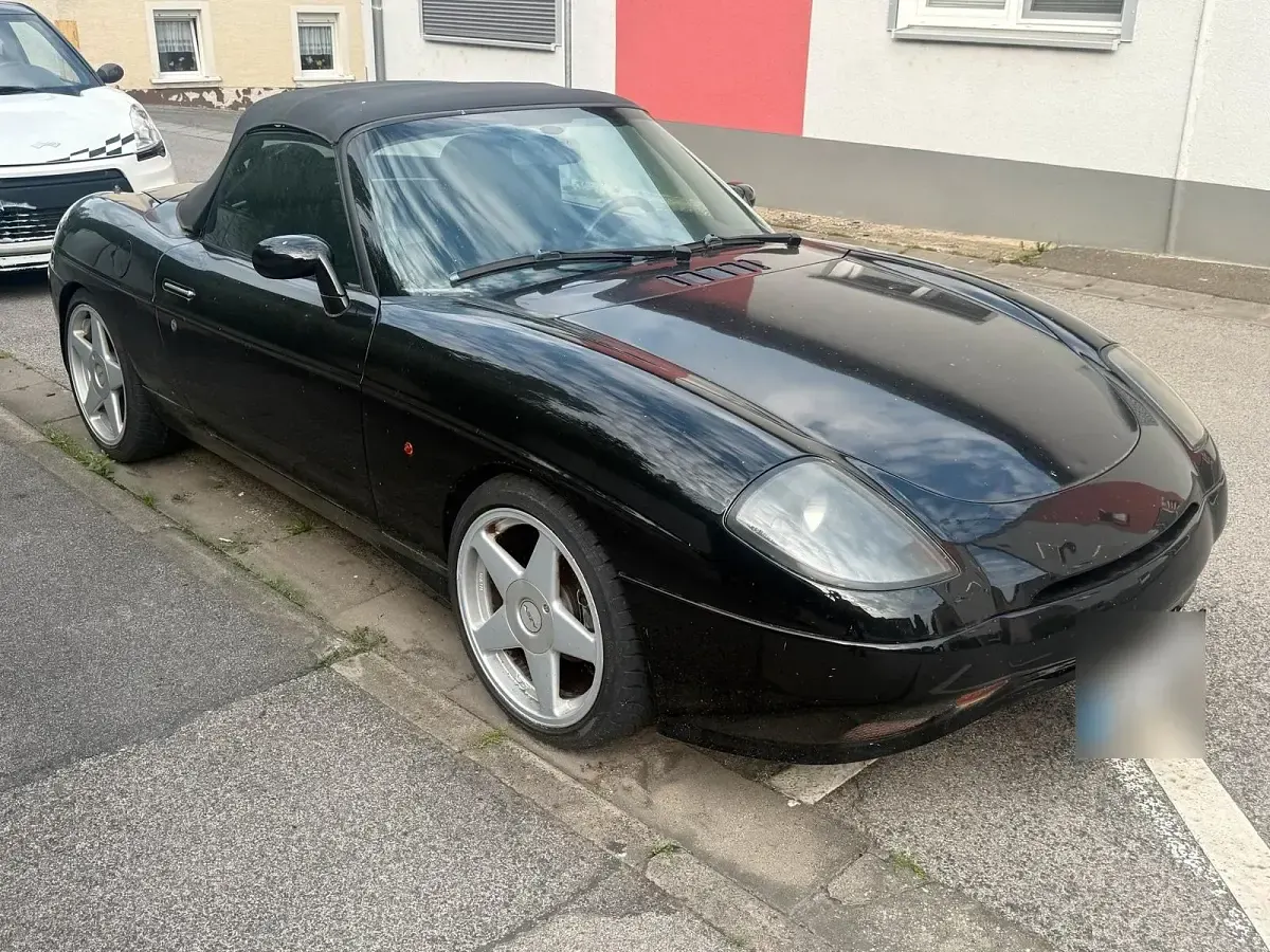 Gebraucht Fiat Barchetta 131 PS (96 kW) 1998 Schwarz Cabrio