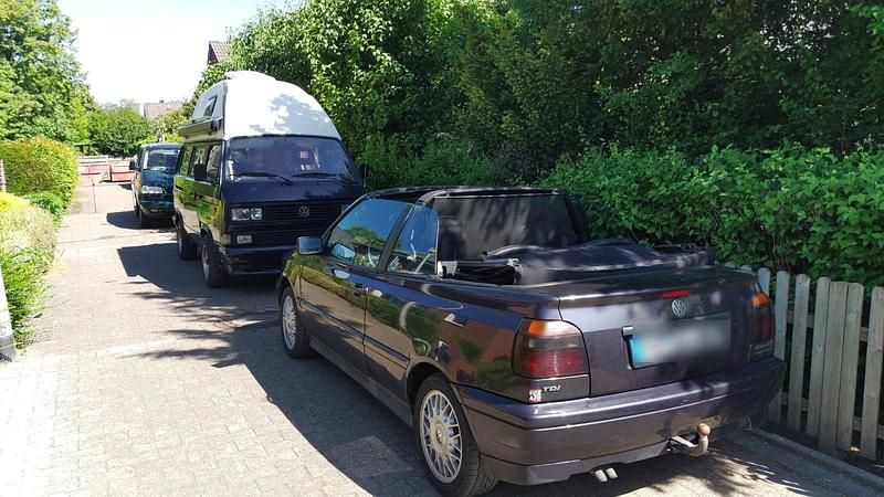 Schwarz Gebraucht 1997 VW Golf Cabriolet Cabrio | 2.700 € (Etwas zu teuer) - Bild 1/4