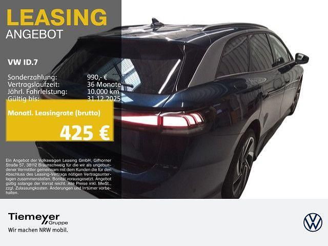 Blau Gebraucht 2025 VW ID.7 Pro Limousine | 46.940 € (Teuer) - Bild 1/4