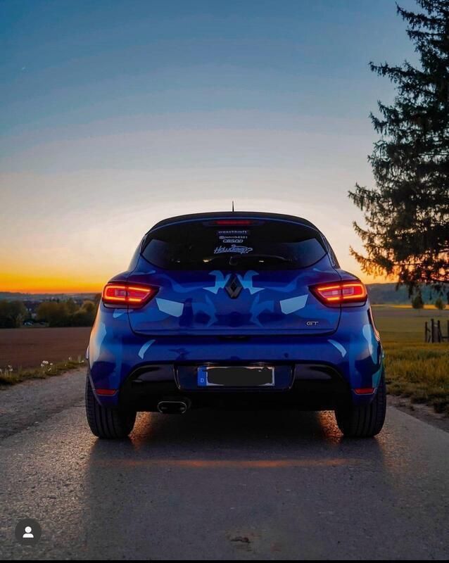 Blau Gebraucht 2017 Renault Clio IV Intens Limousine | 10.500 € (Fairer Preis) - Bild 1/4