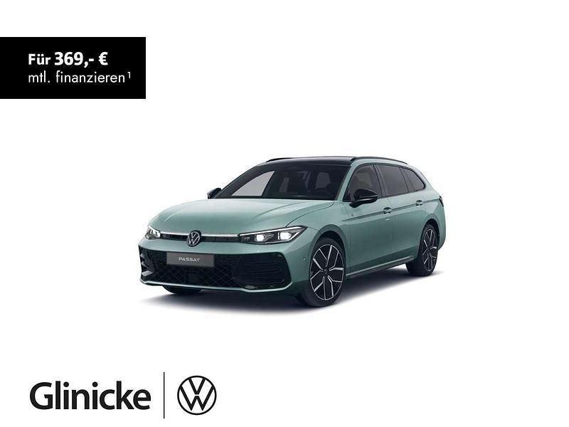Maripositgrün metallic Gebraucht 2024 VW Passat R-line Kombi | 49.770 € - Bild 1/3