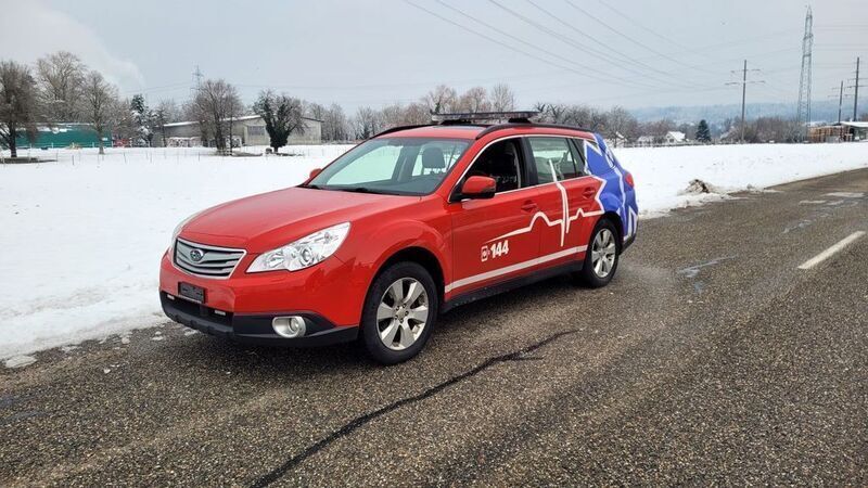 Gebraucht Subaru Outback 167 PS (122 kW) 2012 Rot SUV