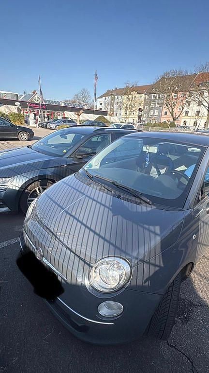 Gebraucht Fiat 500 Lounge 86 PS (63 kW) 2011 Grau Kleinwagen