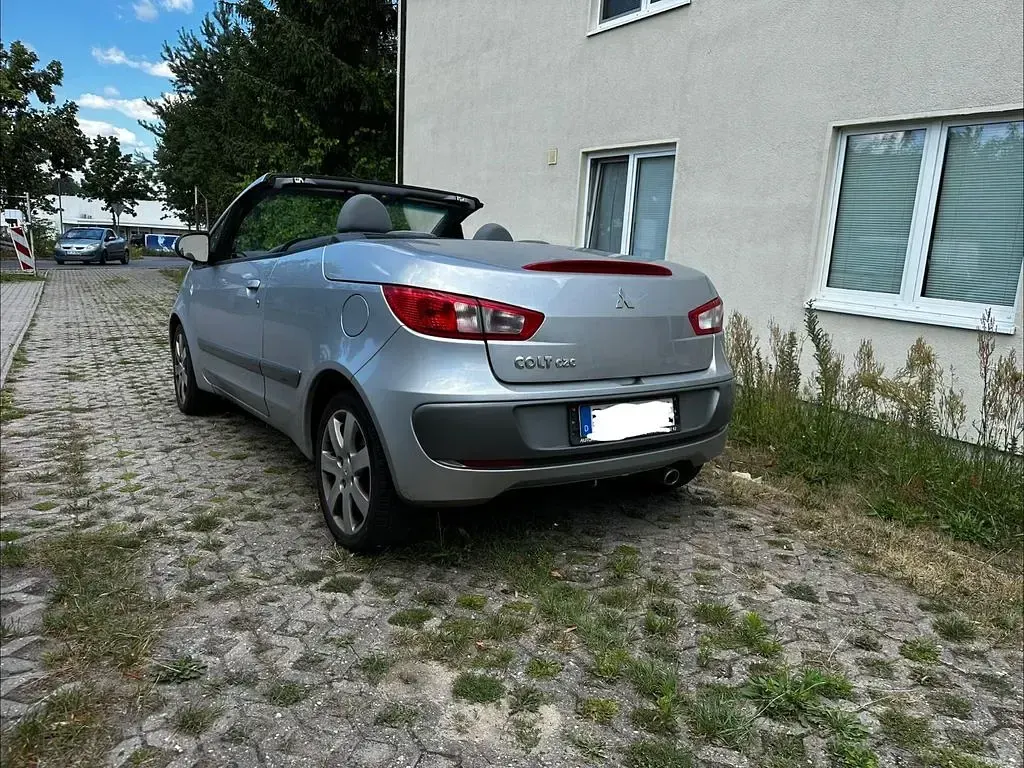 Gebraucht Mitsubishi Colt 109 PS (80 kW) 2006 Silber Cabrio