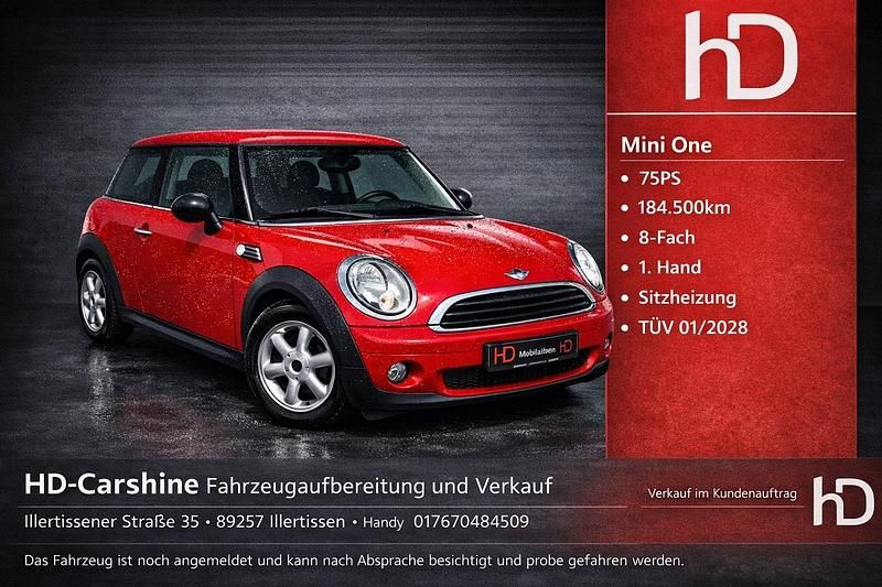 Usata Mini Cooper 75 CV (55 kW) 2010 Rosso Utilitaria