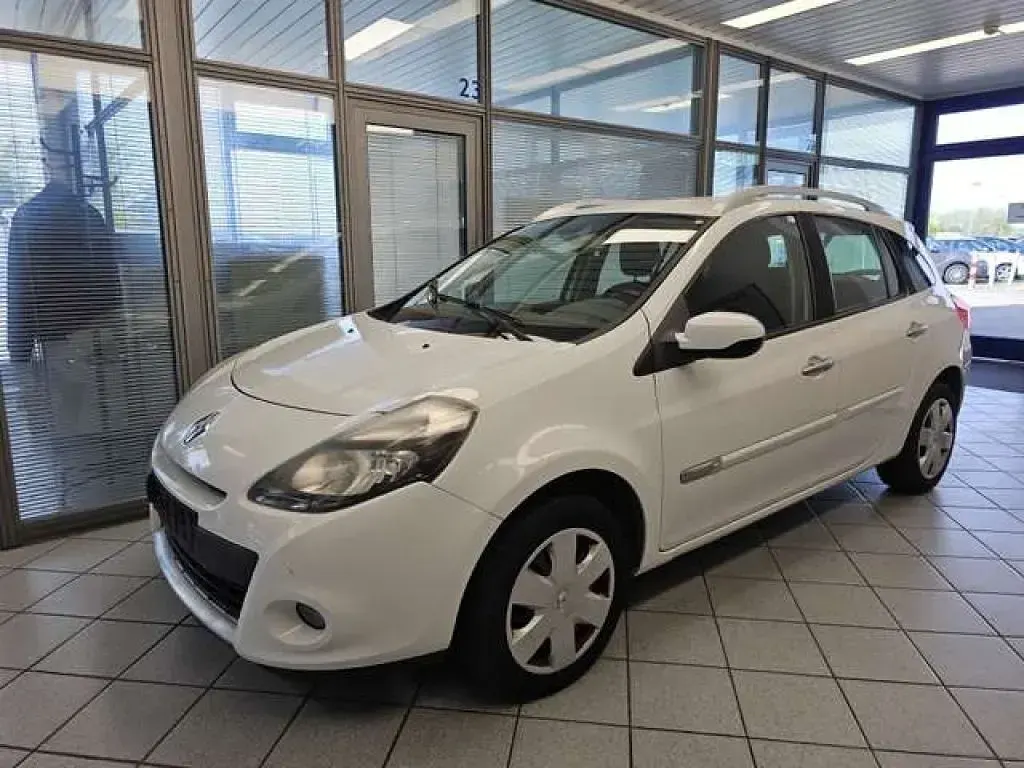 Gebraucht Renault Clio GrandTour 75 PS (55 kW) 2012 Weiß (metallic) Kombi