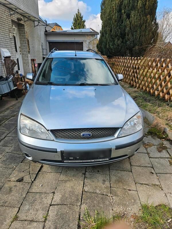 Silber Gebraucht 2003 Ford Mondeo Ghia Kombi | 500 € - Bild 1/4