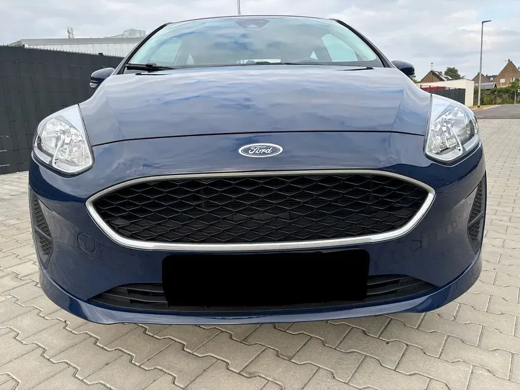 Gebraucht Ford Fiesta 65 PS (47 kW) 2018 Blau Kleinwagen
