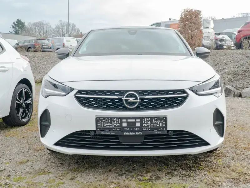 Gebraucht Opel Corsa Elegance 101 PS (74 kW) 2021 Weiss / jade weiss Kleinwagen