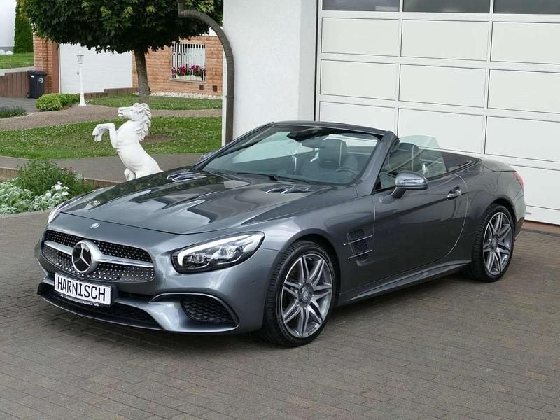 Selenitgraumet. Gebraucht 2016 Mercedes SL500 AMG Cabrio | 69.900 € (Fairer Preis) - Bild 1/4