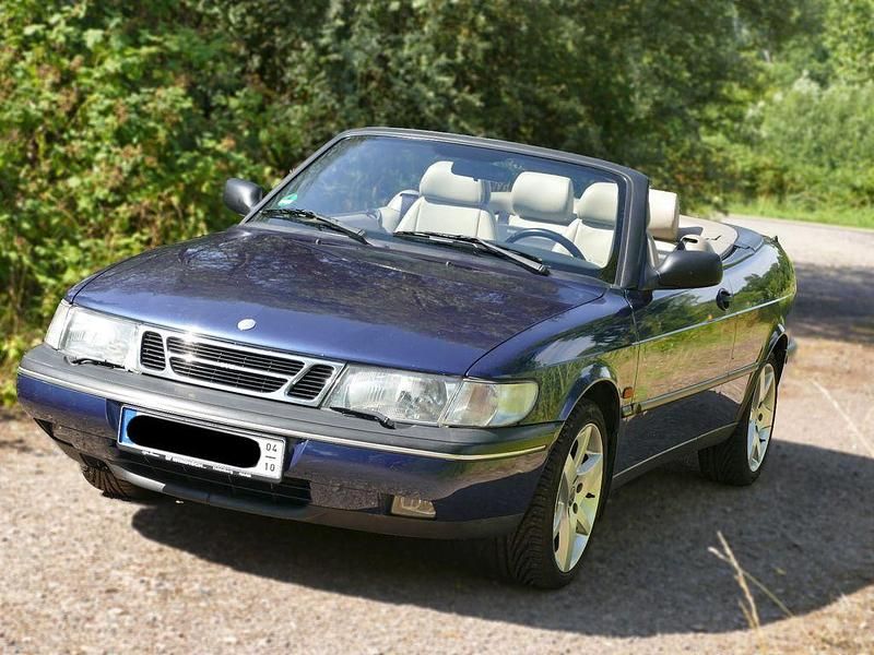 Blau Gebraucht 1996 Saab 900 Cabriolet Cabrio | 6.100 € (Guter Preis) - Bild 1/4