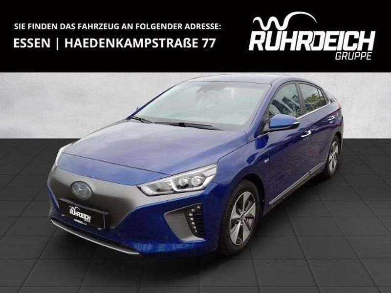 Blau Gebraucht 2018 Hyundai Ioniq Premium Limousine | 13.990 € (Fairer Preis) - Bild 1/4