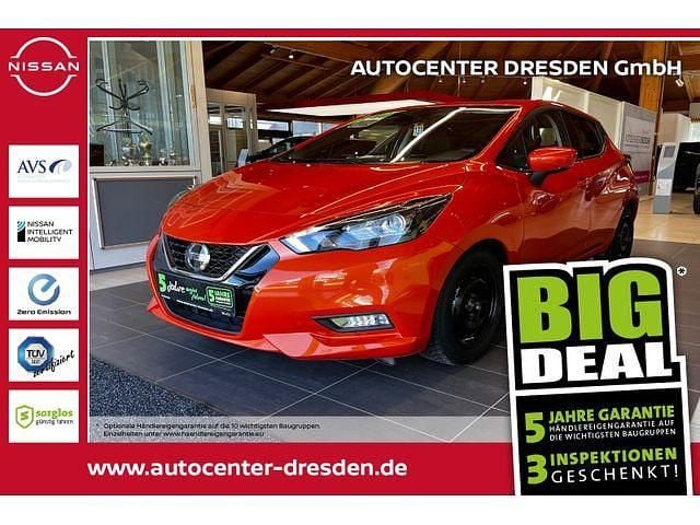 Gebraucht Nissan Micra 360º 92 PS (67 kW) 2022 Orange (pm) Kleinwagen