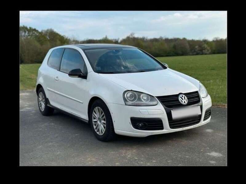Weiß Gebraucht 2008 VW Golf VI GT Limousine | 990 € (Superpreis) - Bild 1/4