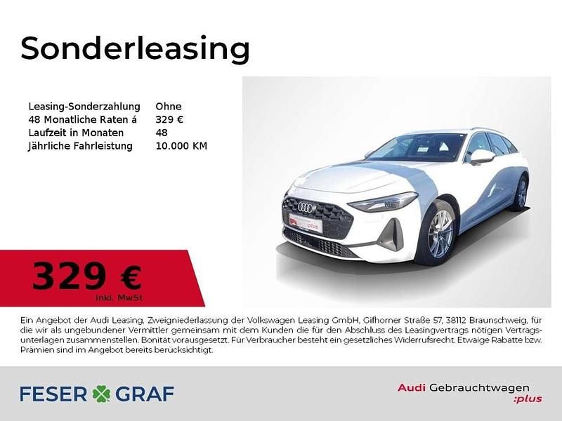 Gletscherweiß metallic Gebraucht 2025 Audi A5 Ambiente Coupé | 39.480 € - Bild 1/1