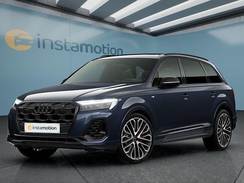 Blau Neu 2025 Audi Q7 SUV | 97.399 € (Teuer) - Bild 1/4