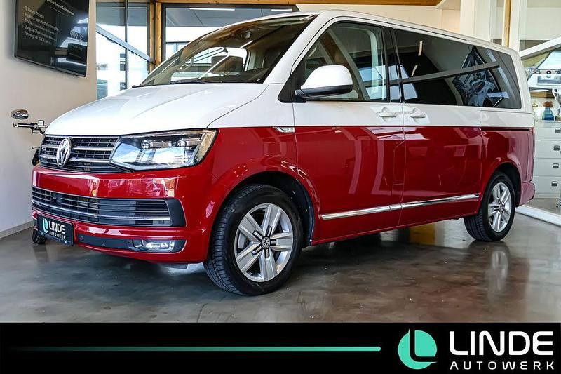 Weiß Gebraucht 2016 VW Multivan Generation Six Van | 26.990 € (Etwas zu teuer) - Bild 1/4