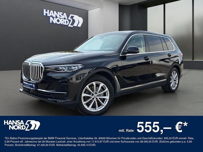 Schwarz Gebraucht 2020 BMW X7 Sport Line SUV | 58.550 € (Guter Preis) - Bild 1/4