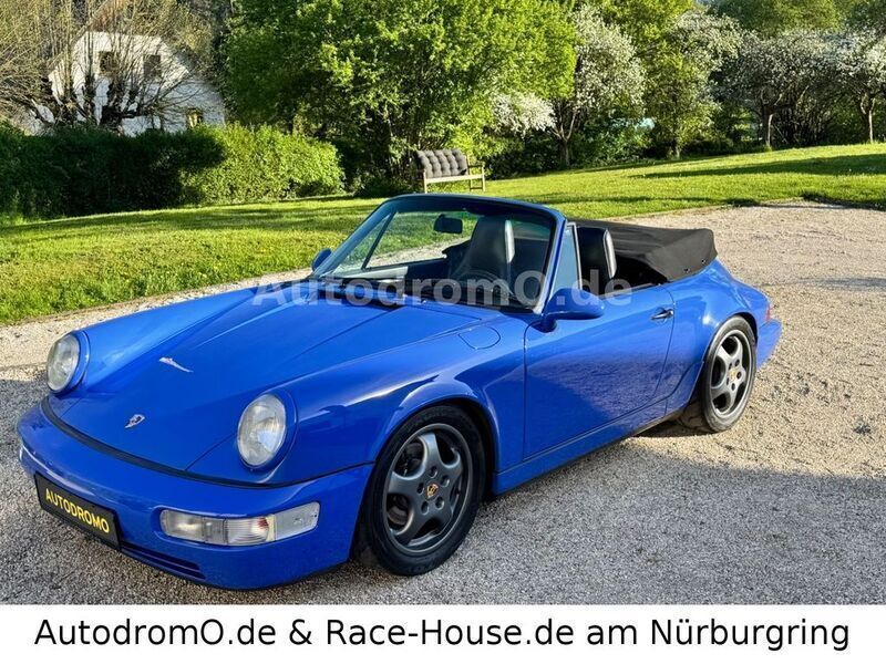 Second-hand Porsche 964 250 CP (183 kW) 1992 Albastru Cabrio
