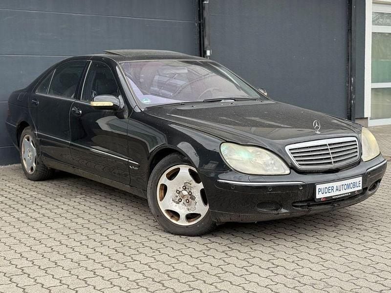 Gebraucht Mercedes S600 367 PS (269 kW) 2001 Schwarz Limousine