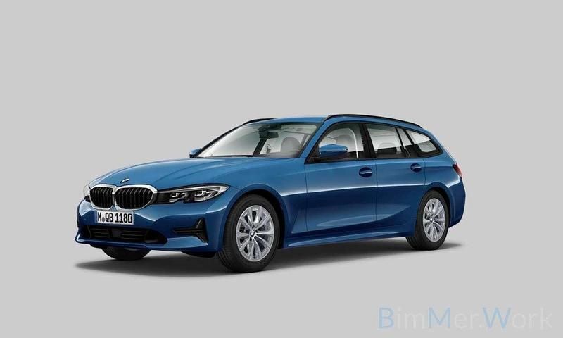 Phytonicblau metallicc1m Gebraucht 2022 BMW 320 Sport Line Kombi | 28.999 € (Superpreis) - Bild 1/4