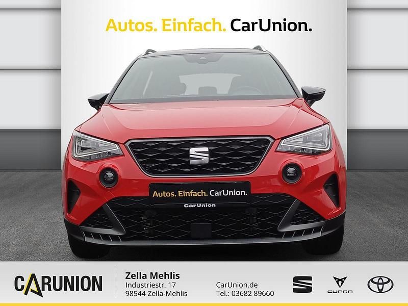 Gebraucht Seat Arona FR 150 PS (110 kW) 2022 Pure rot / schwarz SUV
