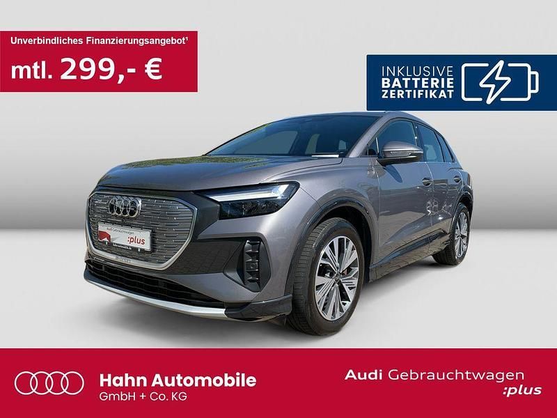 Grau Gebraucht 2022 Audi Q4 e-tron Advanced SUV | 30.990 € (Fairer Preis) - Bild 1/3
